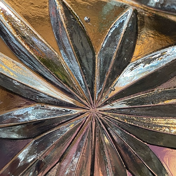 Vintage Early American Pattern Glass Platter - 13 1/2 Inch Serving Plate - Picture 6 of 6